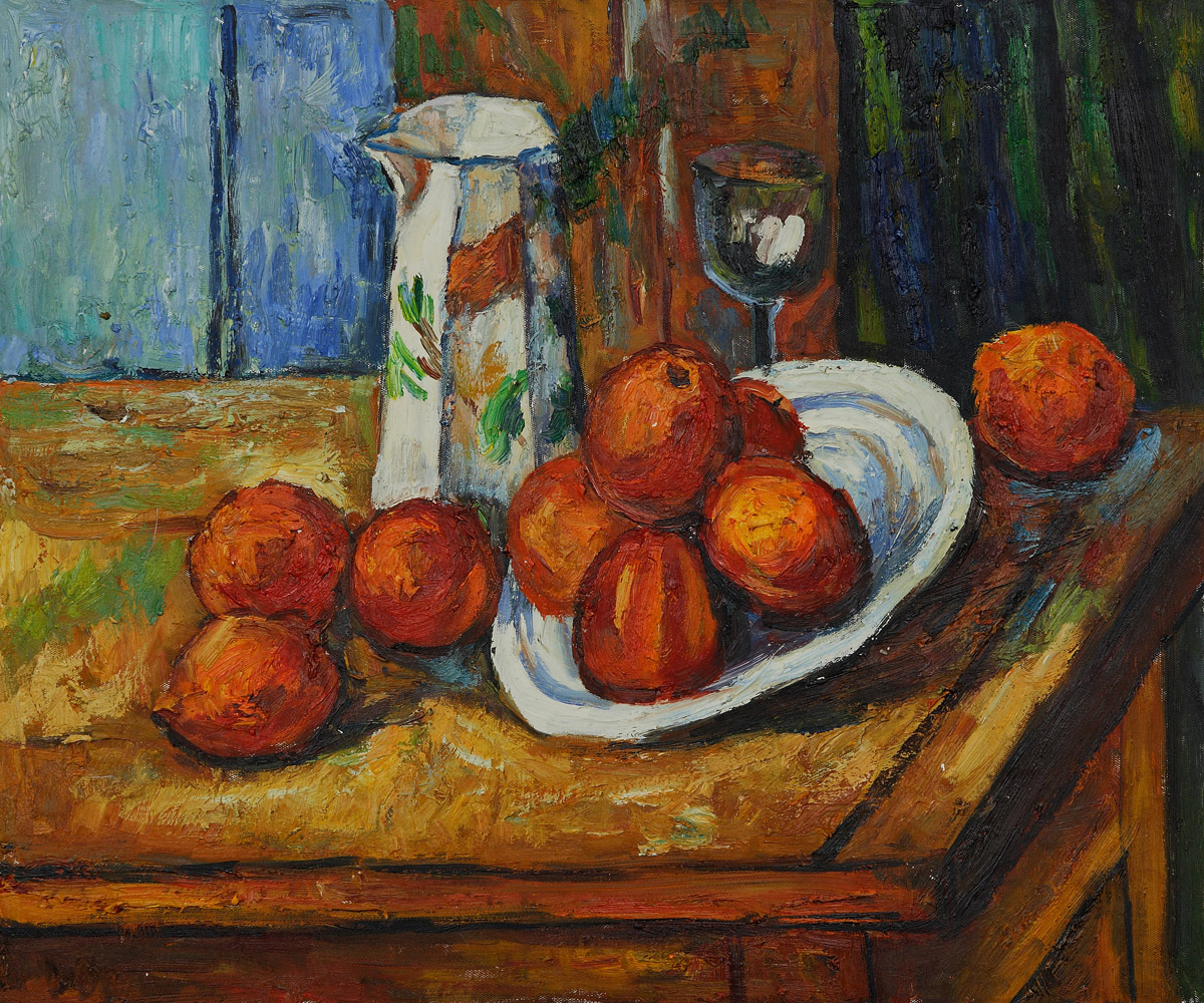 Bricoo, Bicchiere e Piato by Paul Cezanne